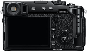 Fuji X-Pro 2 vista posteriore